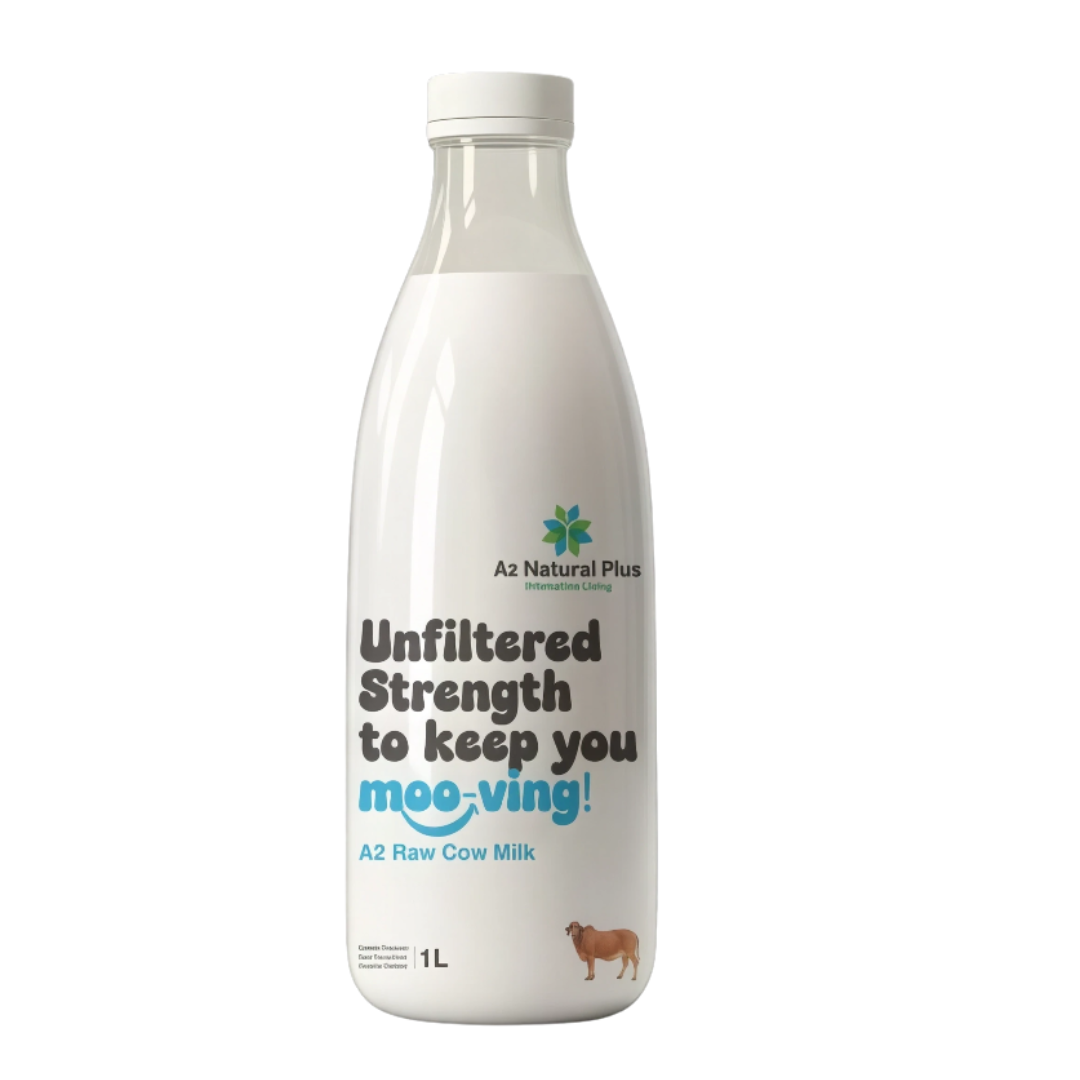 A2 buffalo milk in glass